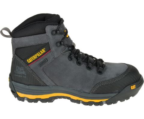 Caterpillar Munising 6 αδιαβροχα Composite toe S3 HRO SRA μποτεσ εργασιασ ανδρικα σκούρο γκρι | JBF-257643