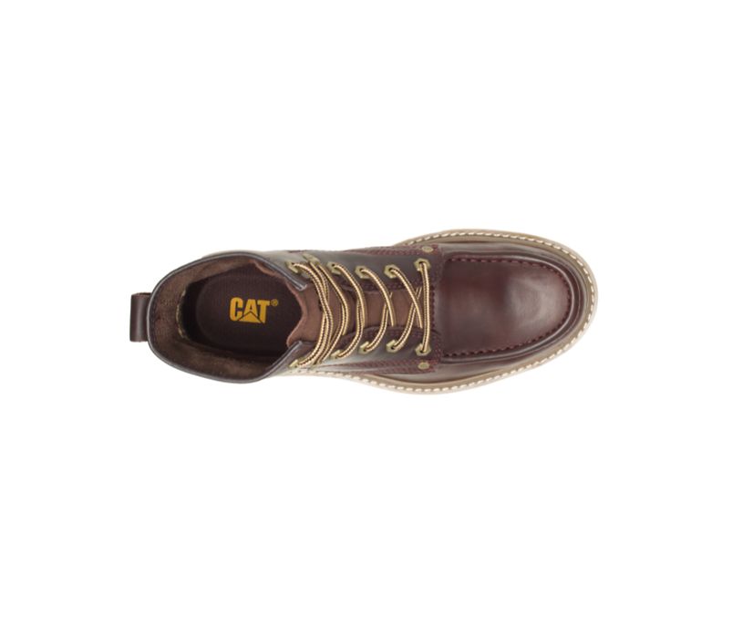 Caterpillar Glenrock Mid μποτακια casual ανδρικα Claret | GRO-452318