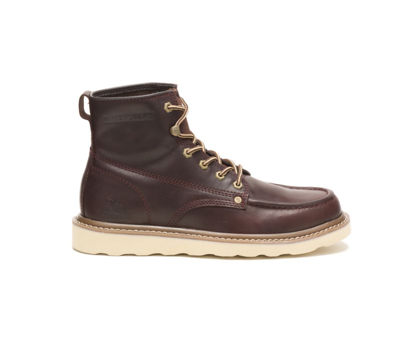 Caterpillar Glenrock Mid μποτακια casual ανδρικα Claret | GRO-452318