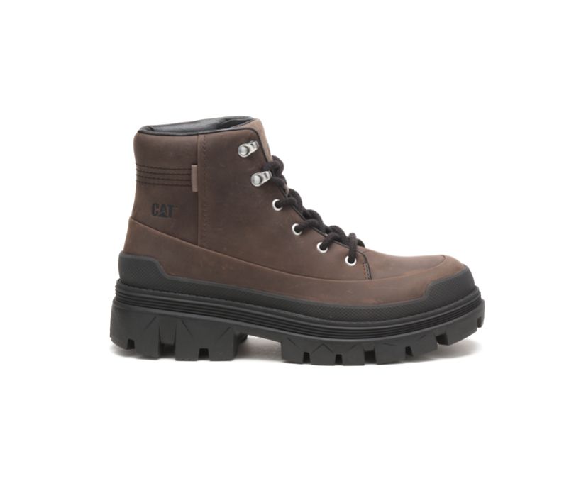 Caterpillar Hardwear μποτακια casual γυναικεια καφε | VXK-529471