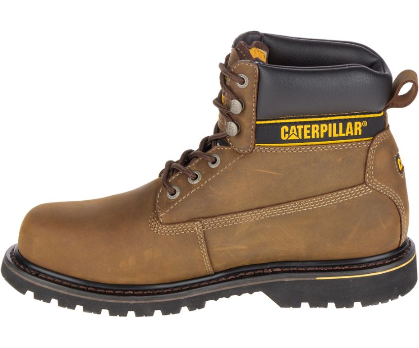 Caterpillar Holton Steel toe S3 HRO SRC μποτεσ εργασιασ ανδρικα σκούρο καφε | EWJ-512498