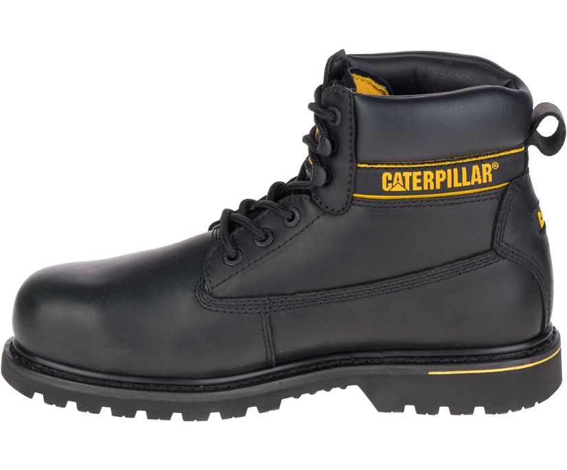 Caterpillar Holton Steel toe S3 HRO SRC μποτεσ εργασιασ ανδρικα μαυρα | NVK-160952