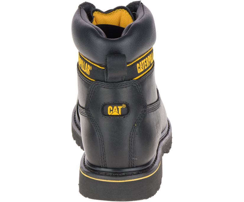 Caterpillar Holton Steel toe S3 HRO SRC μποτεσ εργασιασ ανδρικα μαυρα | NVK-160952