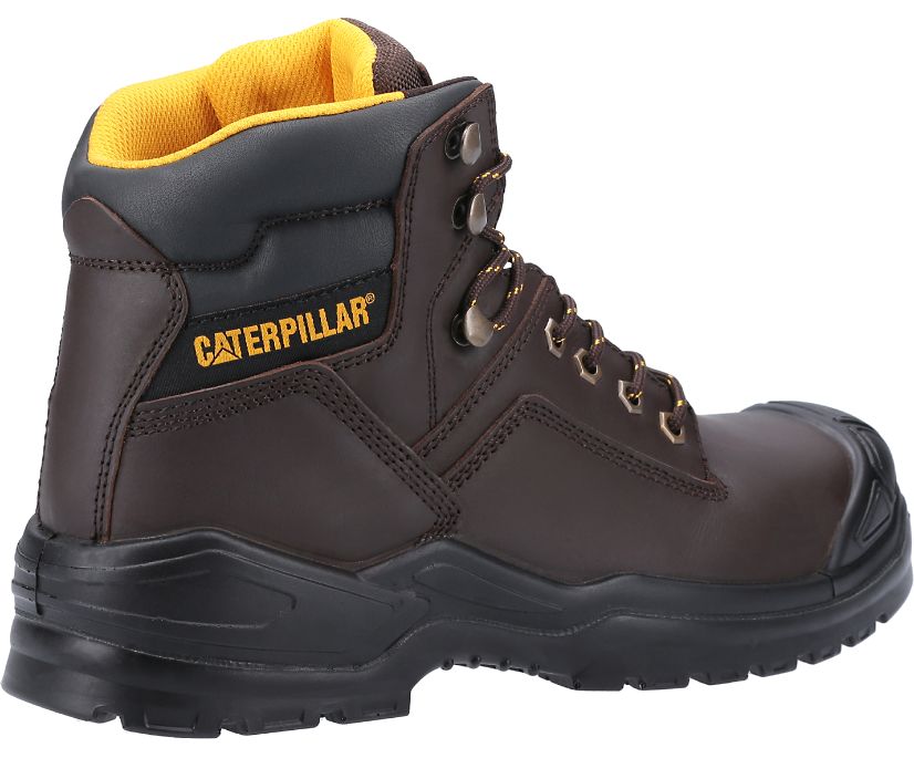 Caterpillar Striver Bump Steel toe S3 SRC μποτεσ εργασιασ ανδρικα καφε | JUE-628109