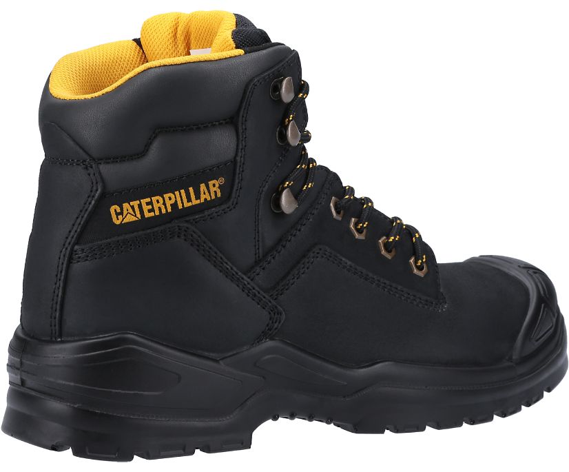 Caterpillar Striver Bump Steel toe S3 SRC μποτεσ εργασιασ ανδρικα μαυρα | UTI-896270